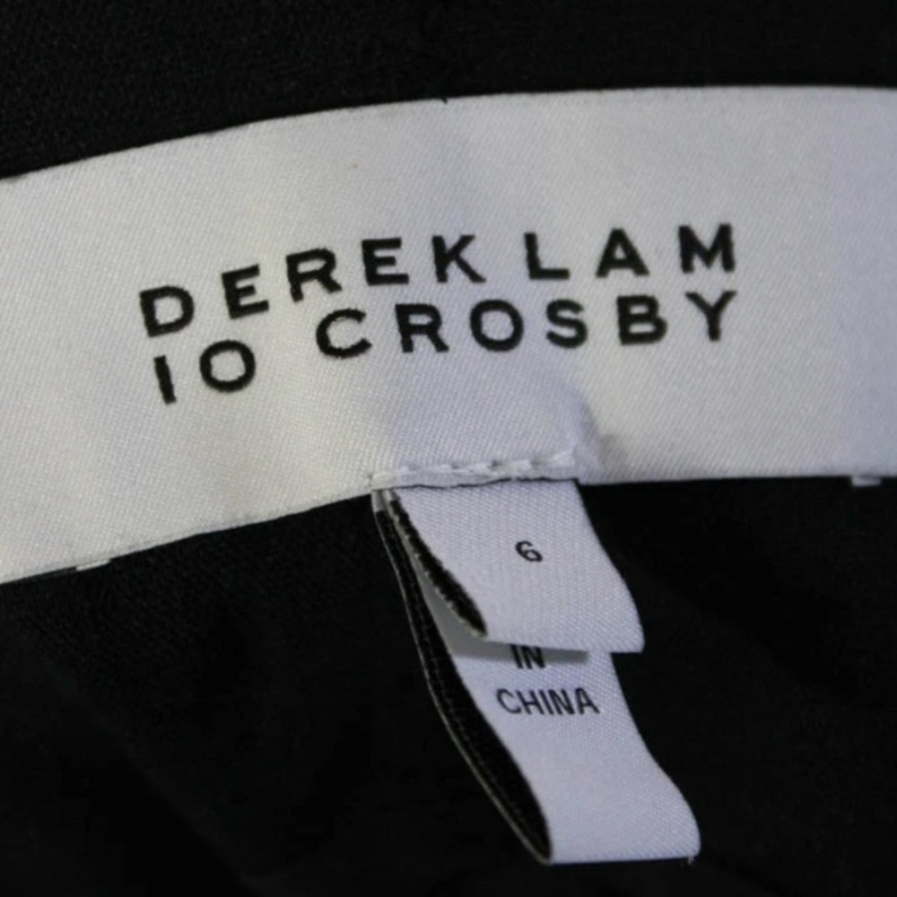 10 Crosby Derek Lam Atto Paperbag Waist Pants w/Belt Size 6 - Picture 6 of 11